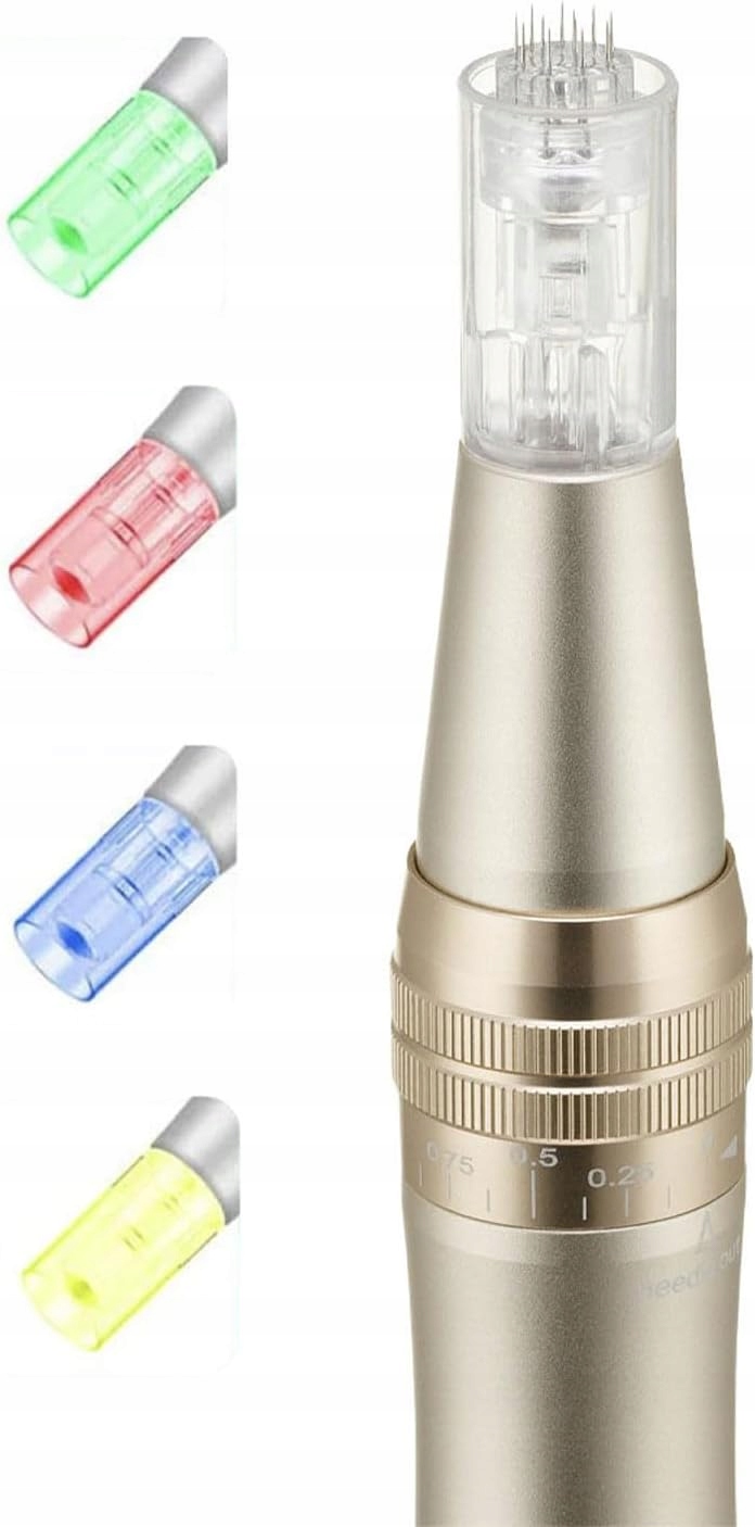 Beautifly Meso Intense Golden Microneedling Pen mezoterapie masáž obličeje