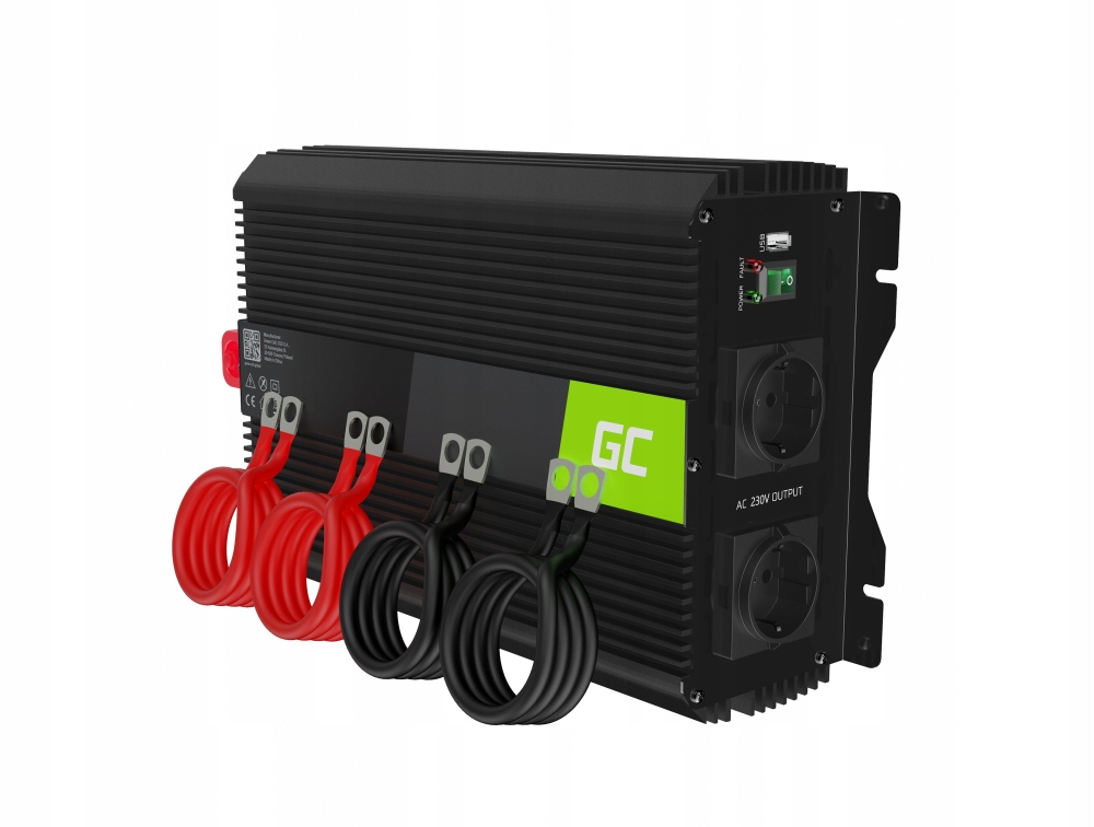 Menič 12V 230V 3000W 6000W Automobilové Napätie Invertor Sinus Usb
