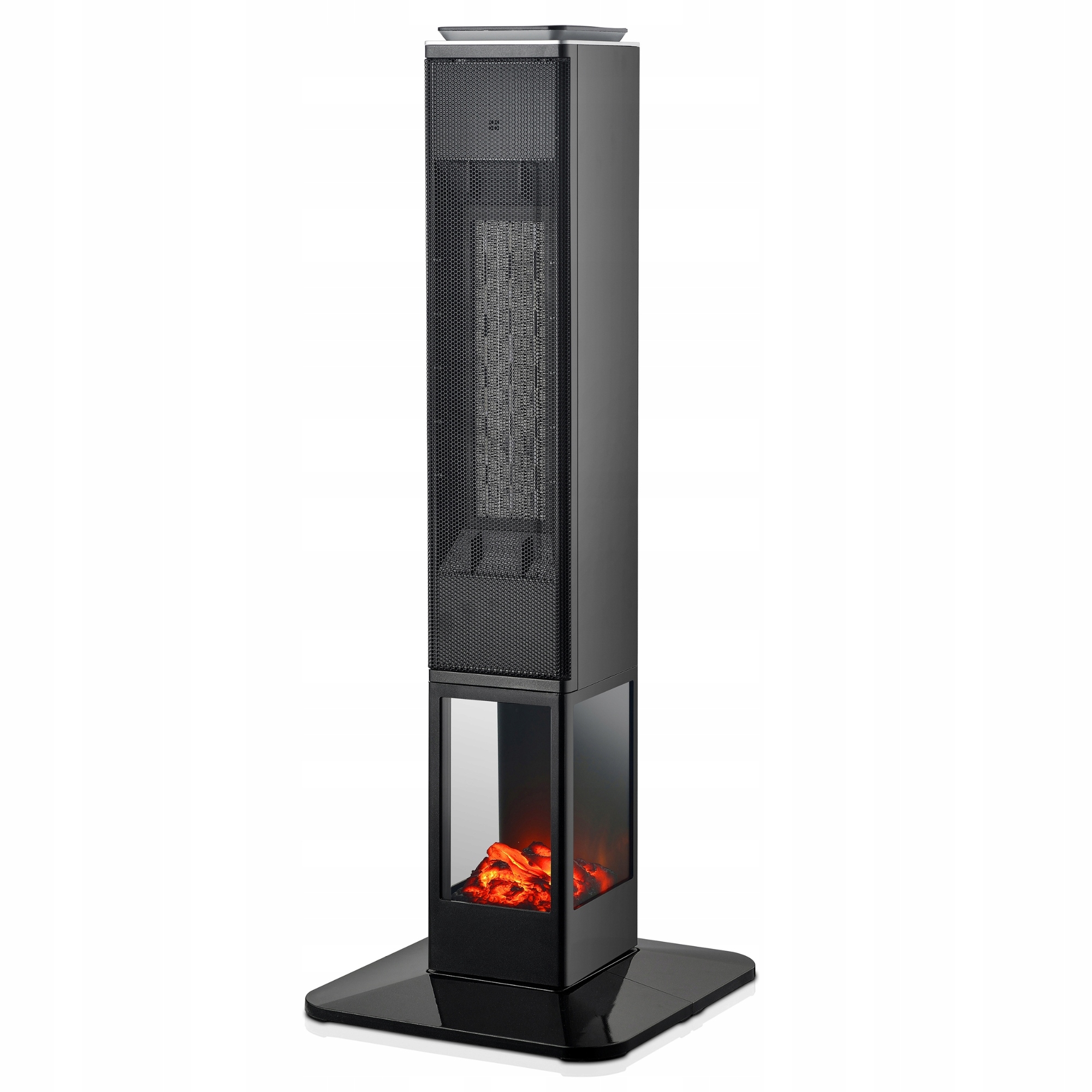 Kolumnový Termoventilátor Krbov Farelka elektrický ohrievač Swing 2400W