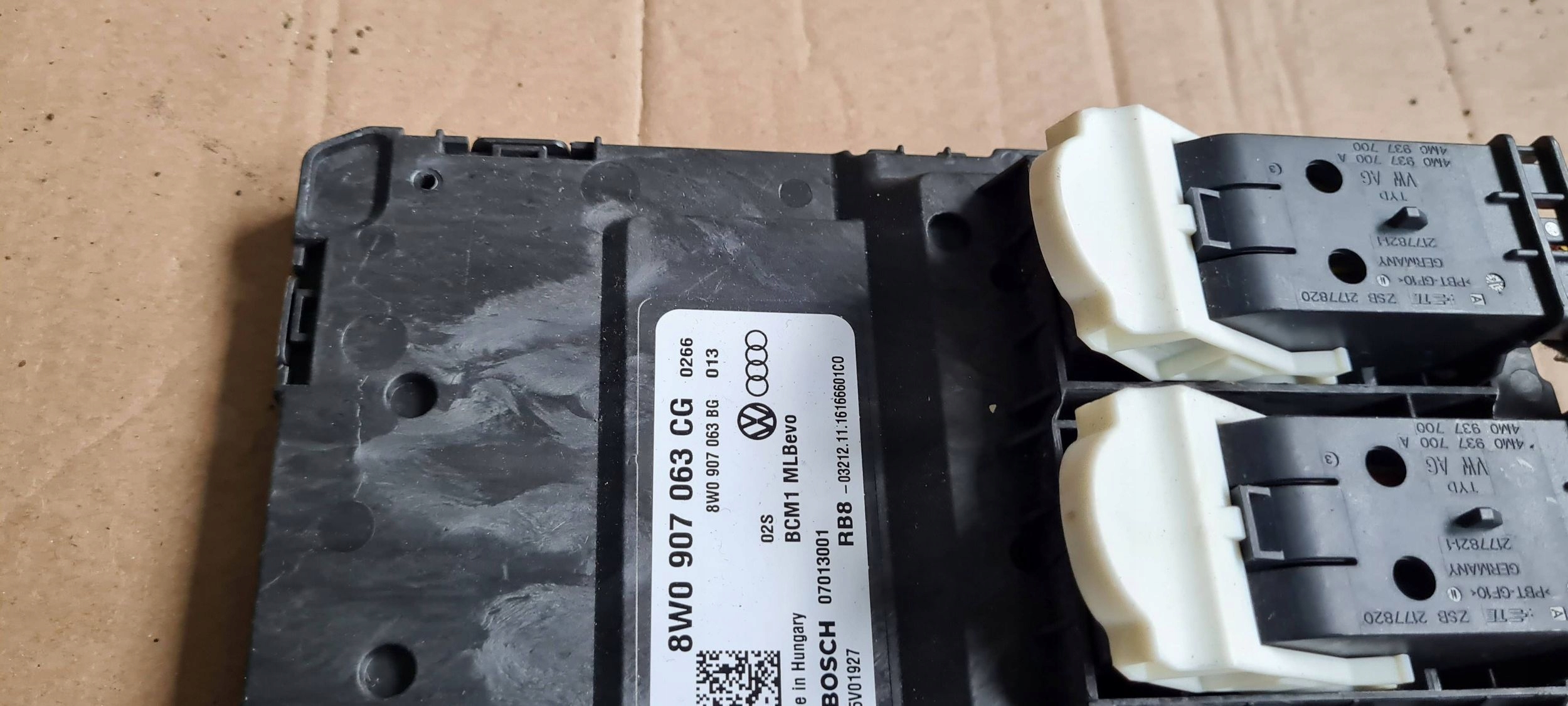 S4 B9 8W A4 module control unit KOMFORTU WTYCZKI 8W0907063CG A5 8W S5