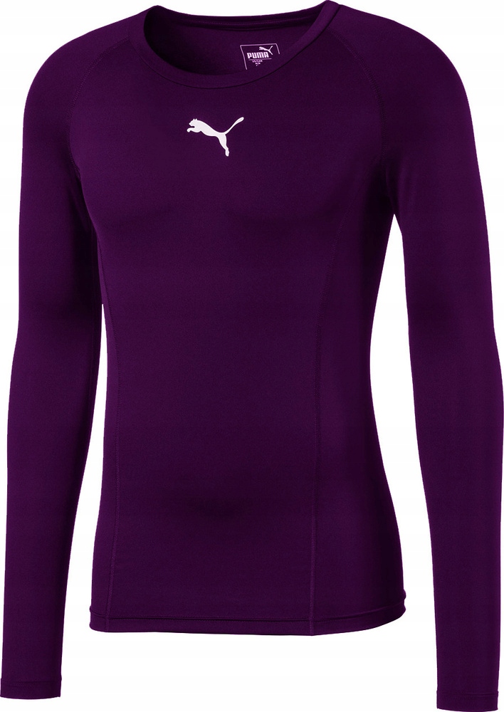 Tričko Puma Liga Baselayer Ls Fialová vel. L