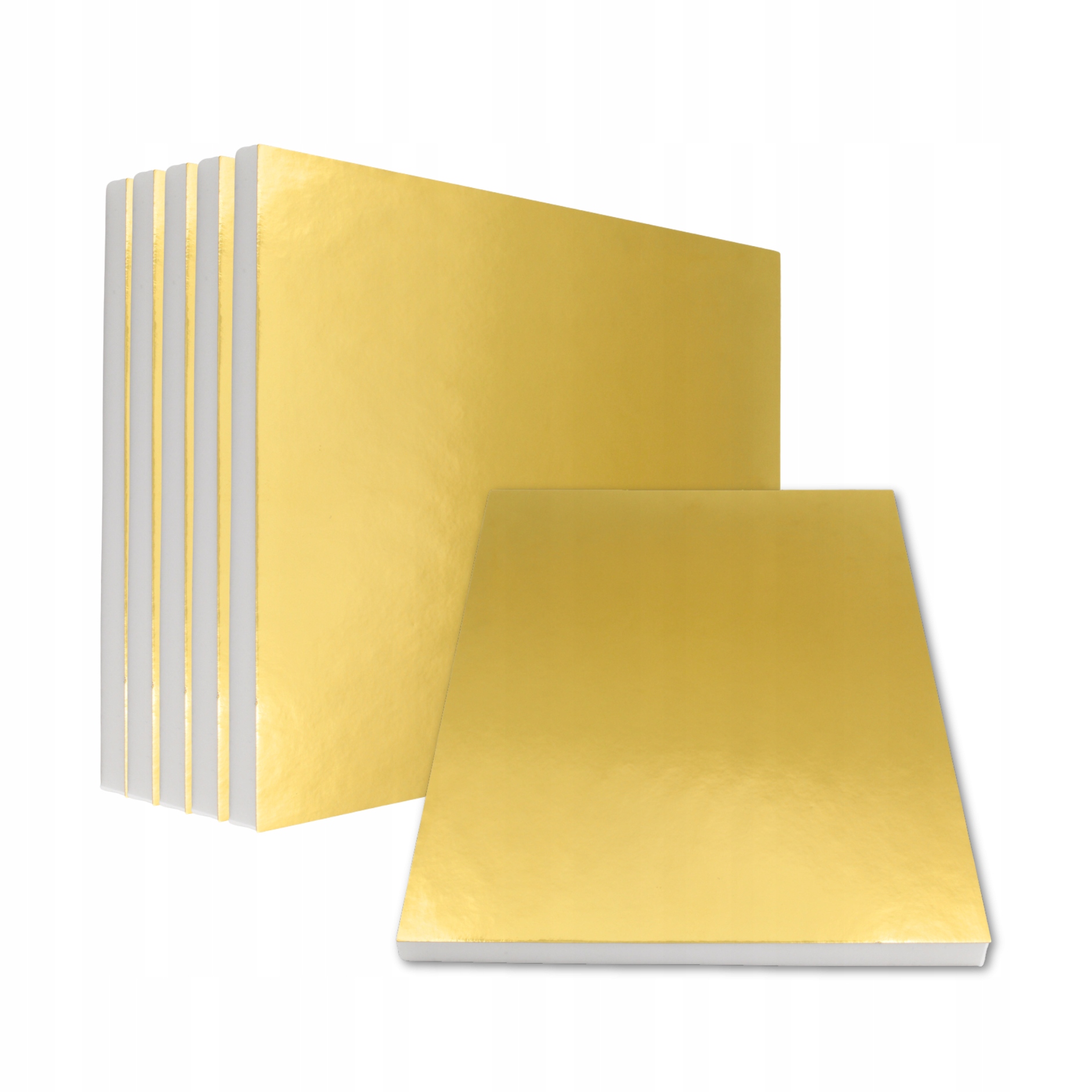 Podkład styrodurowy złoty rozmiar 40x30 cm 25 sztuk