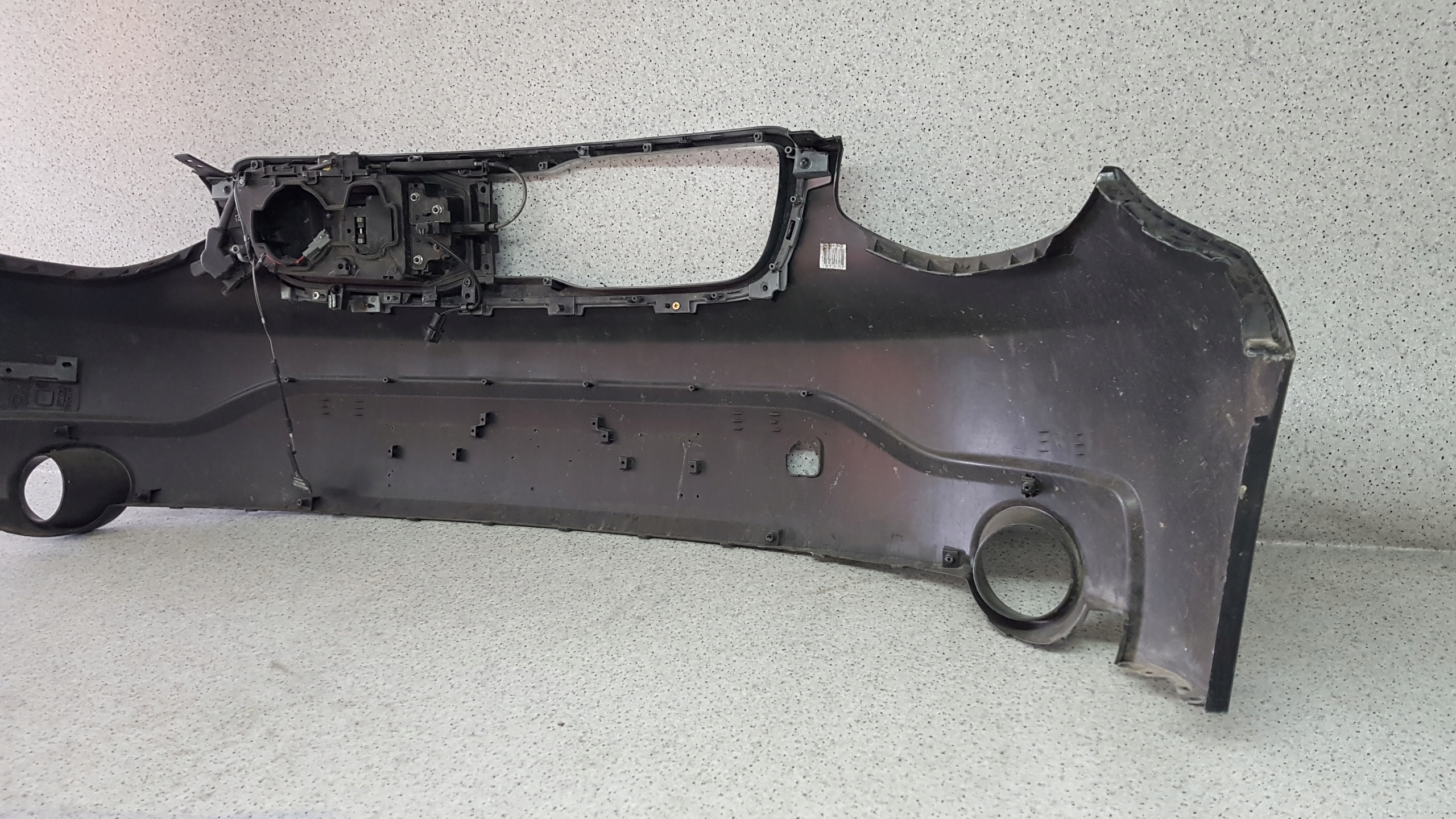KIA SOUL EV ELEKTRYK 2014 - bumper front 9236