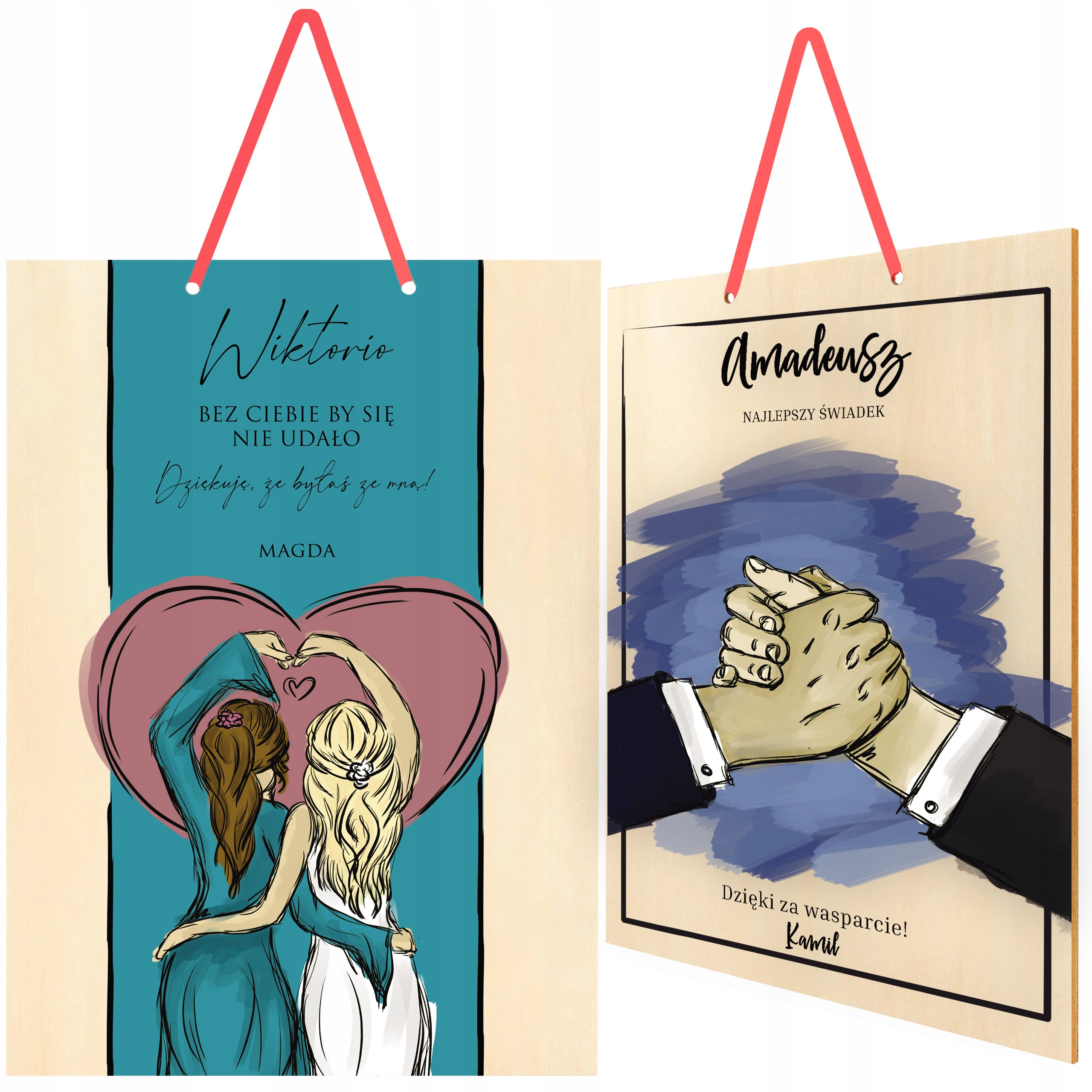 

Dyplom Podziękowanie Dla Świadków Na Ślub