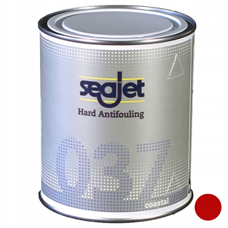 Farba Antyporostowa Seajet Coastal 0,75L Czerwona 02034
