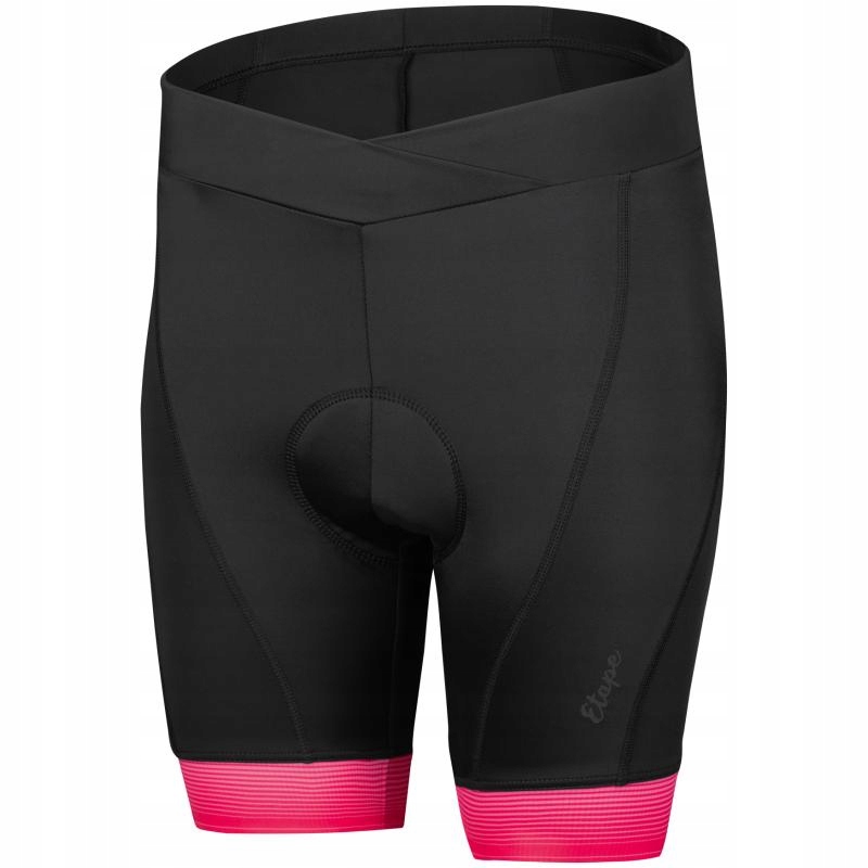 Etape Kraťasy Livia 2.0 dámské elastické pas s vložkou černá-růžová L