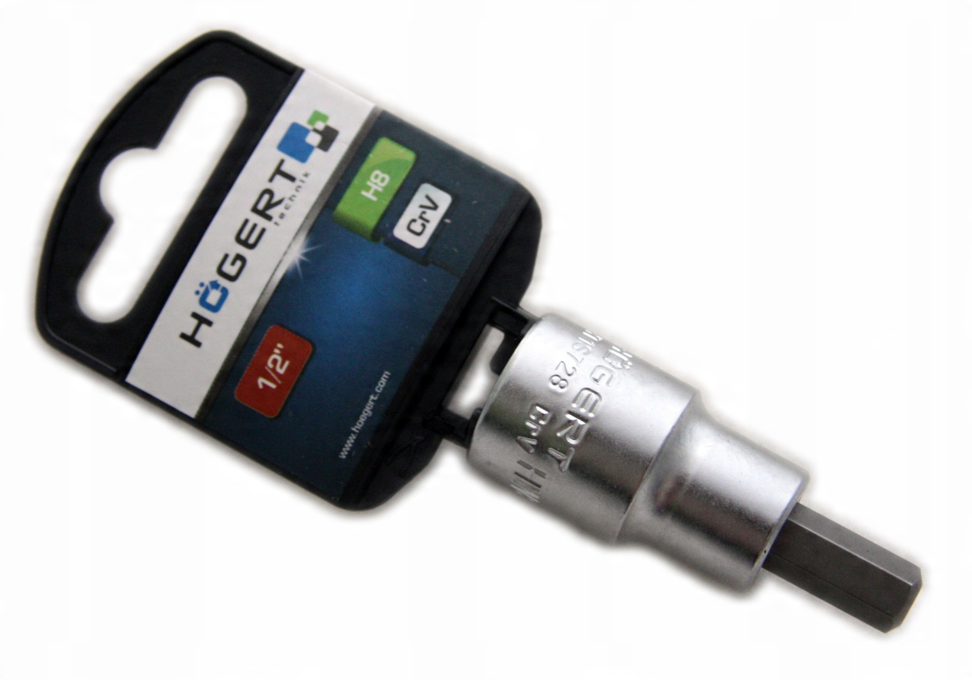 

Nasadka 1/2'' z końcówką Hex Imbus 8mm Hogert
