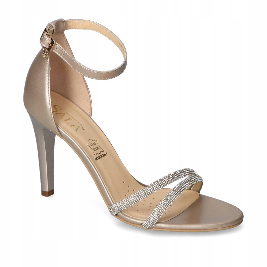 Dámské sandály Sala Zlaté Lico Kožené 41