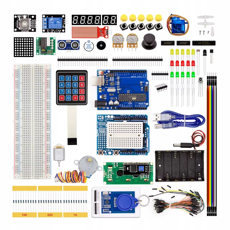 ProRock pro Arduino Uno R3 171 Komponenty Steam