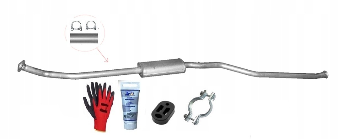 Citroen Berlingo 1.1 1.4 1.6 (2003-2008) Tlumič bonus