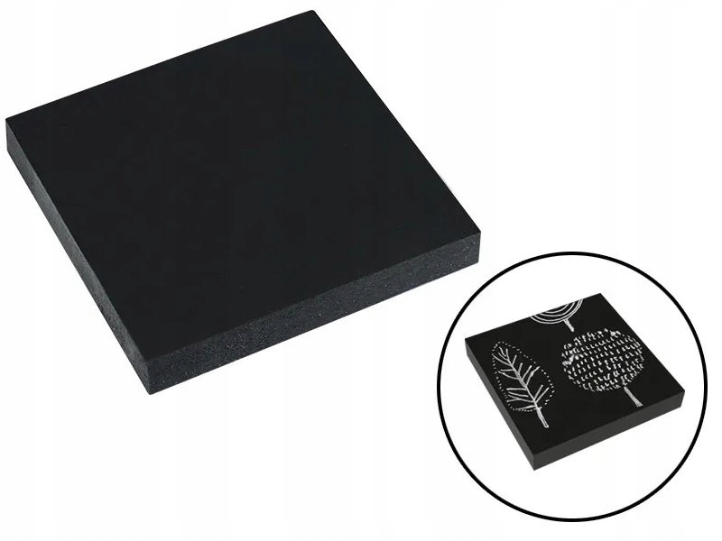 Notes samoprzylepny EAGLE 654 BL 75x75 - 100 k. czarny