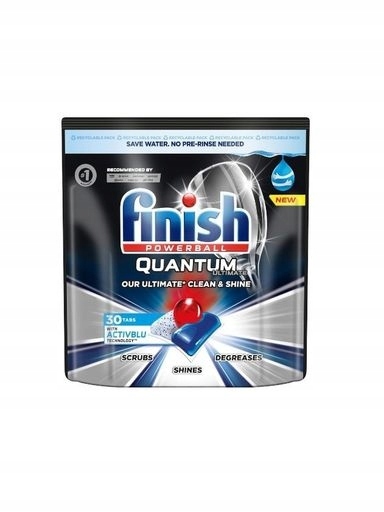 2x Finish, Quantum Ultimate Tablety do myčky, 30 kusů