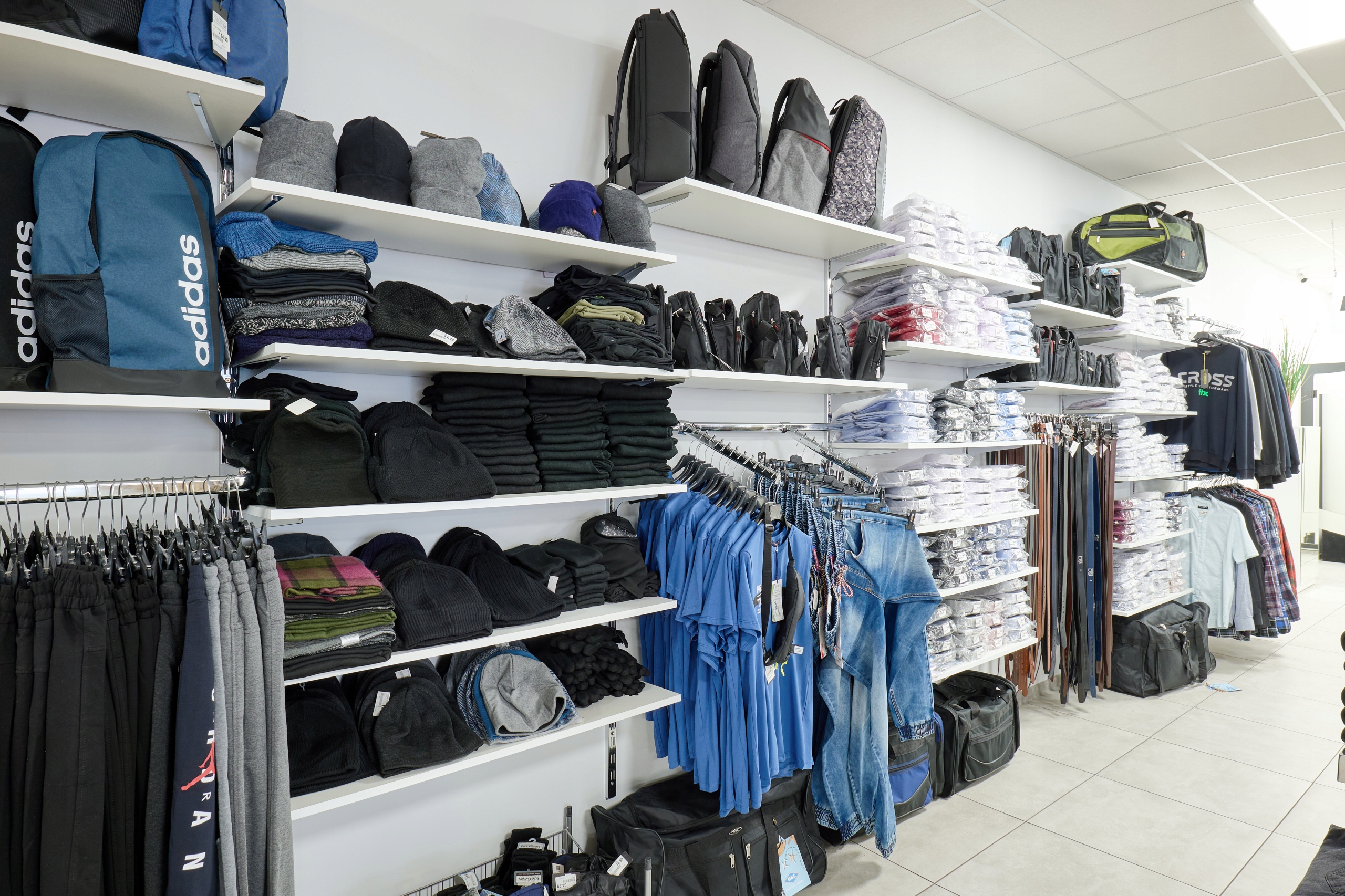 GARDEROBA DWUMODUŁOWA Best-line 200x240 BIAŁY Szerokość mebla 200 cm