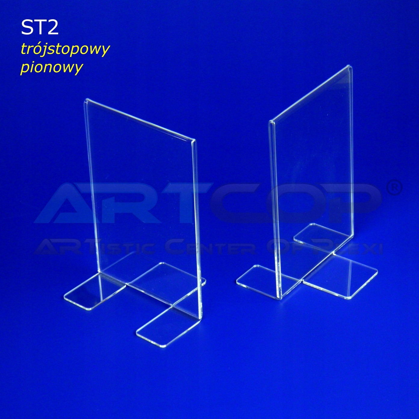 A6 - Menu Stojak z Plexi na Opis, Folder Ulotkę /N Marka inny