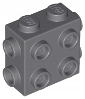 

Lego Dark Bluish Gray Brick 1x2x1 2/3 67329 1 szt