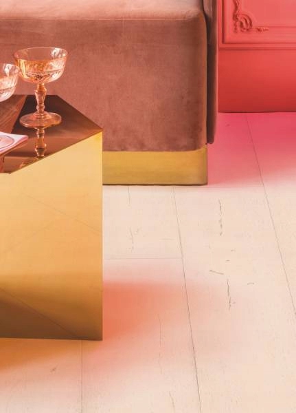 Panele Podłogowe Dąb Różowy Malowany Wodoodporne AC4 9 mm V4 2.05m2 Długość (cm) 138 cm