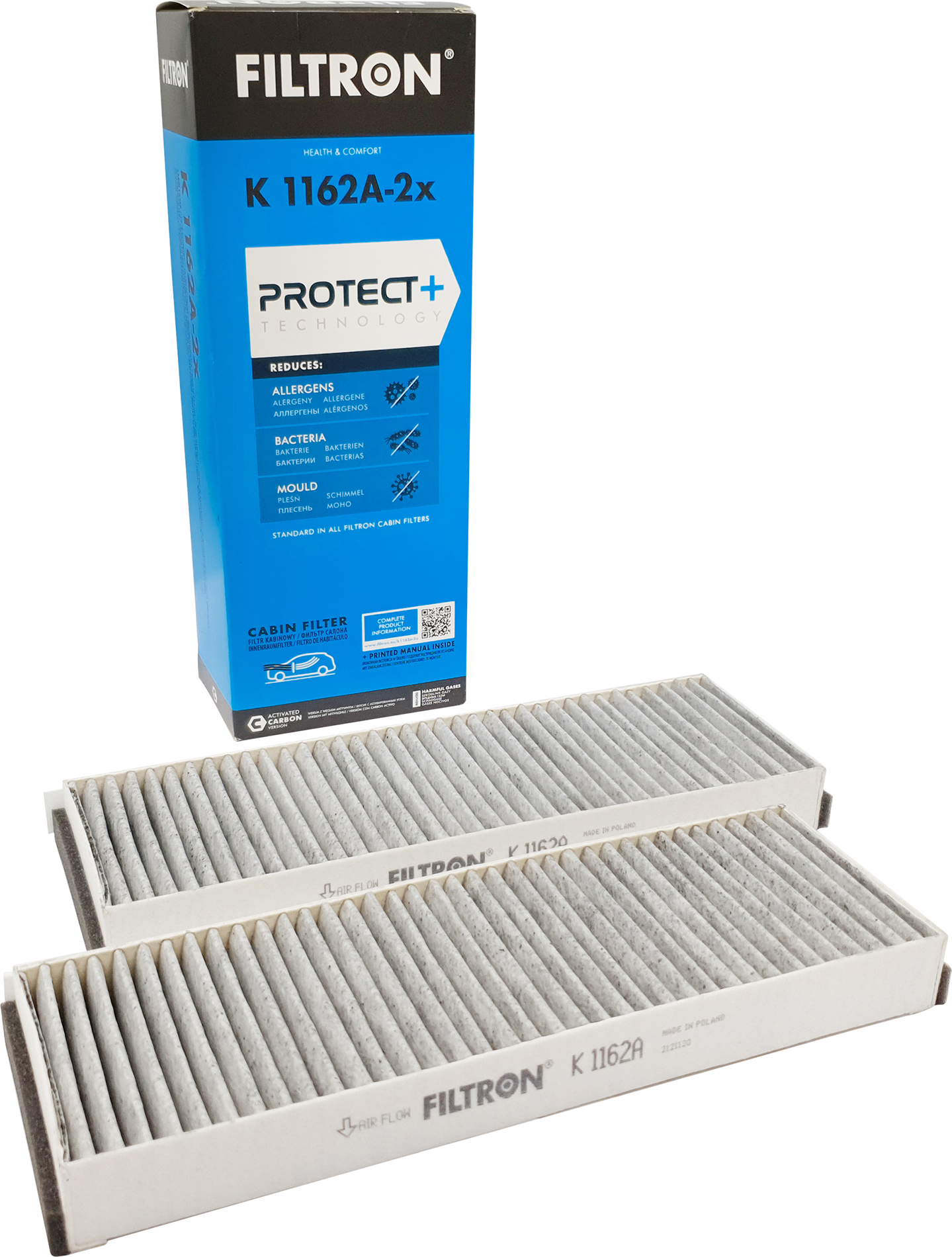 

Filtron Filtr Kabinowy K1162A-2X Do Audi A6 C6