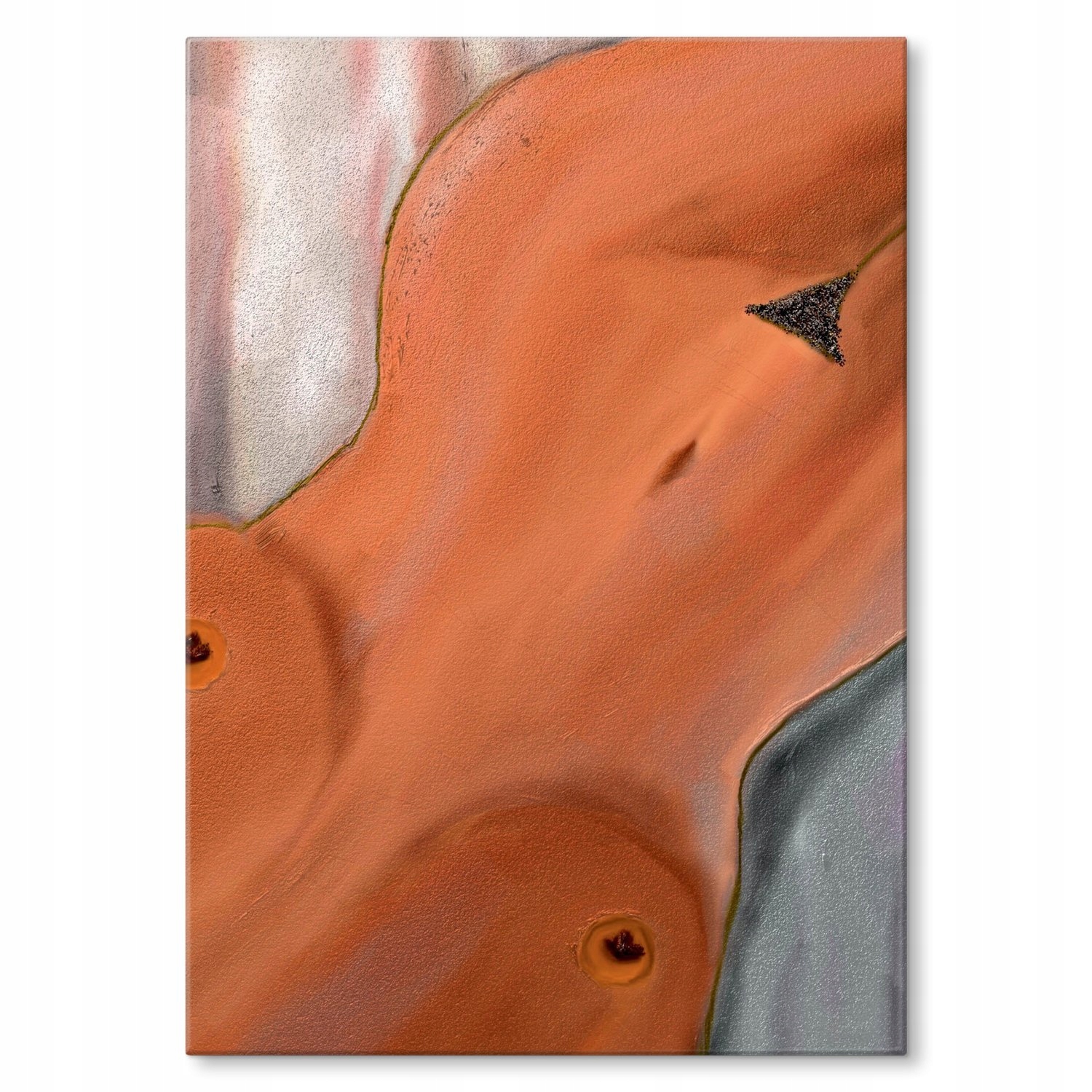 Kovový plakát Žena Akt Šidítko Plech 30 x 42 cm Dárek