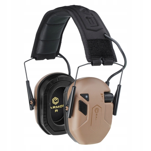 Earmor Aktywne ochronniki słuchu M300T Coyote Brown Bluetooth 5.4
