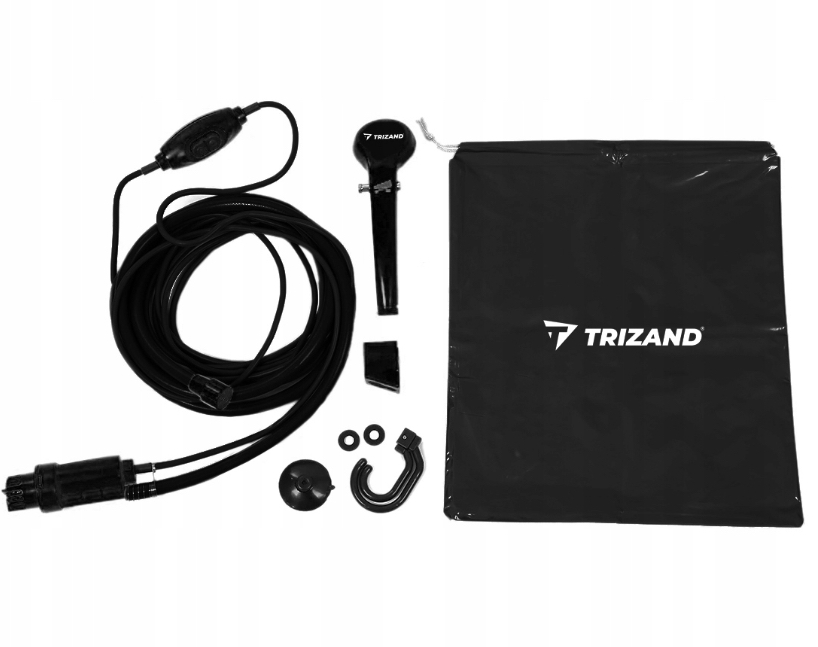 PRYSZNIC TURYSTYCZNY SAMOCHODOWY KEMPINGOWY PRZENOŚNY POD Namiot 12V 60W Model 8877