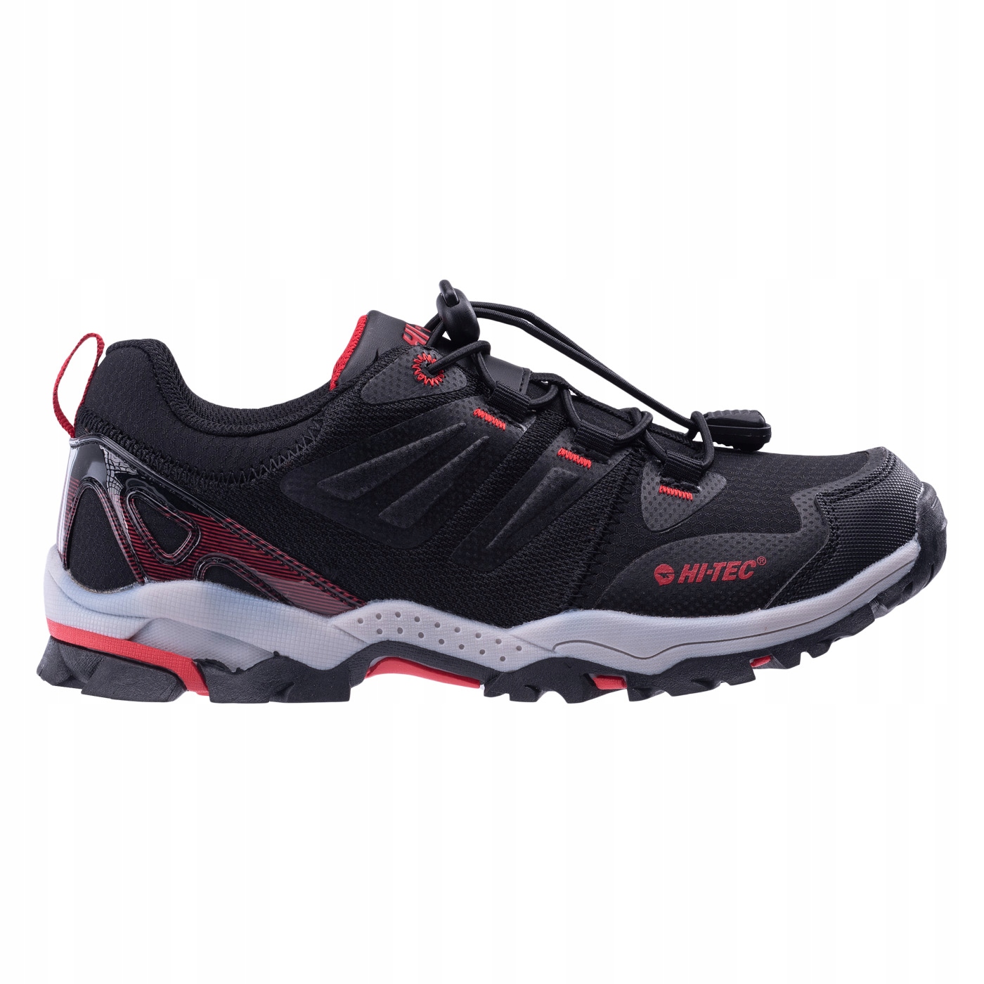 Hi-tec Hagas Teen Buty Dziecięce Outdoorowe Czarny Wzmocniona Pięta r. 38