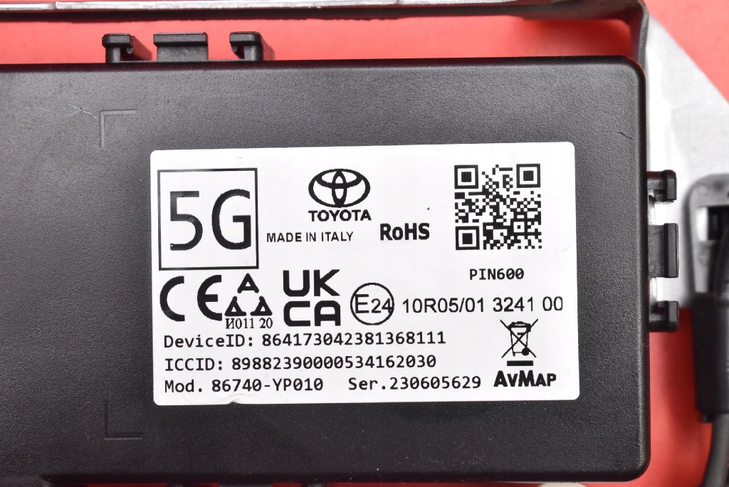 control unit module TELEFONU SOS 86740-YP010 TOYOTA YARIS CROSS 20
