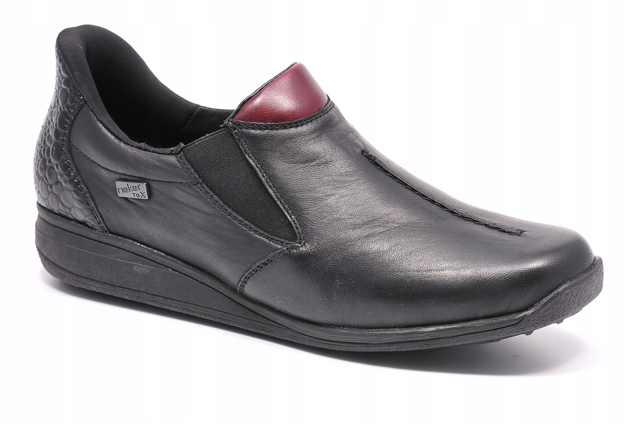 Polobotky Rieker 47253-00 Černé, velikost 39