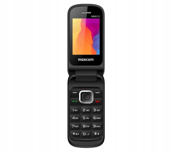 Telefon komórkowy z klapką Maxcom Comfort MM 815 Dual Sim Czarny