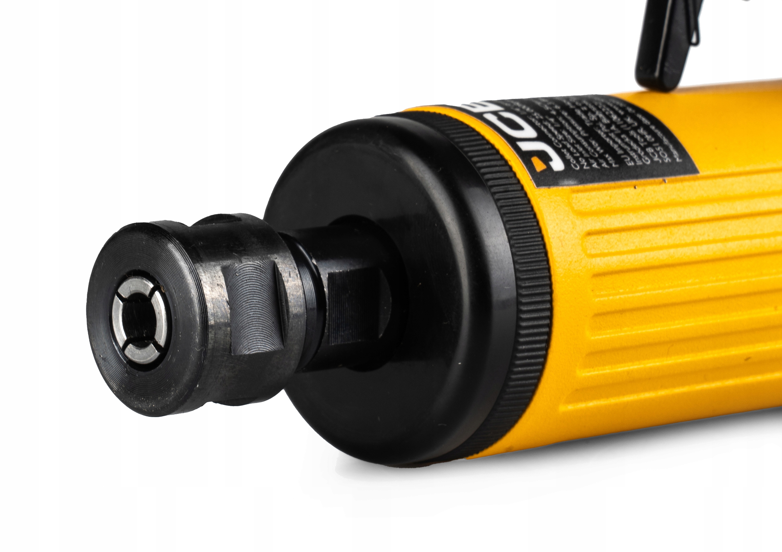 SZLIFIERKA PNEUMATYCZNA PROSTA 1/4" 6MM 25000 RPM REGULACJA TRZPIENIOWA JCB Ciśnienie robocze 6.3 bar