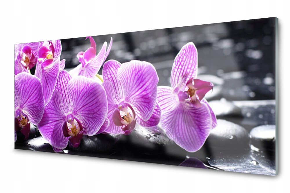 

Panel szklany do kuchni Dekor Kwiat 125x50