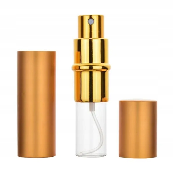Atomizer Podróżny Na Perfumy Fiolka Mateo Gold Zestaw 2x10ml Marka Senzi Cosmetics