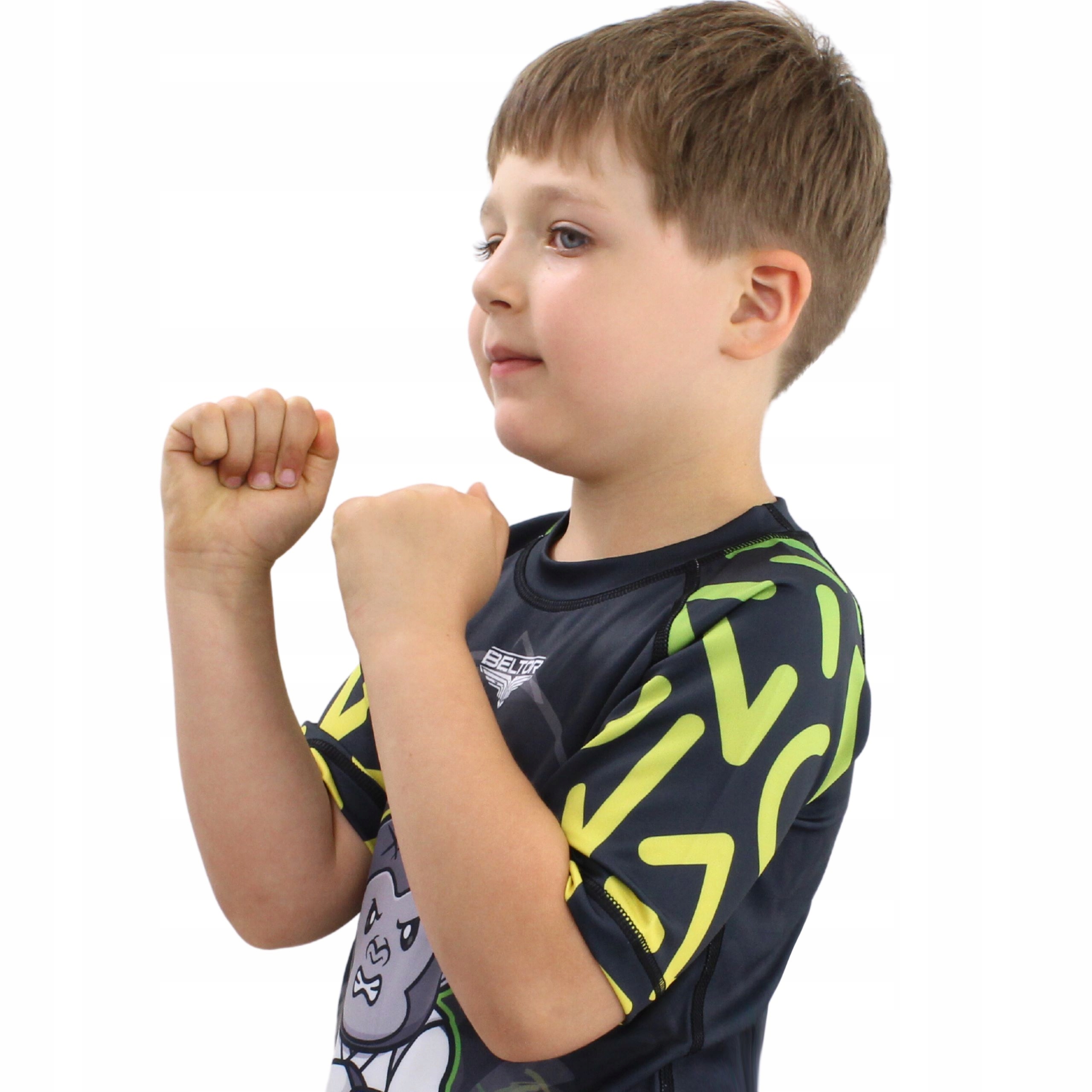 BELTOR RASHGUARD DZIECIĘCY KOSZULKA BLUZKA T-SHIRT TRENINGOWA ROZMIAR 134 Rodzaj rashguard