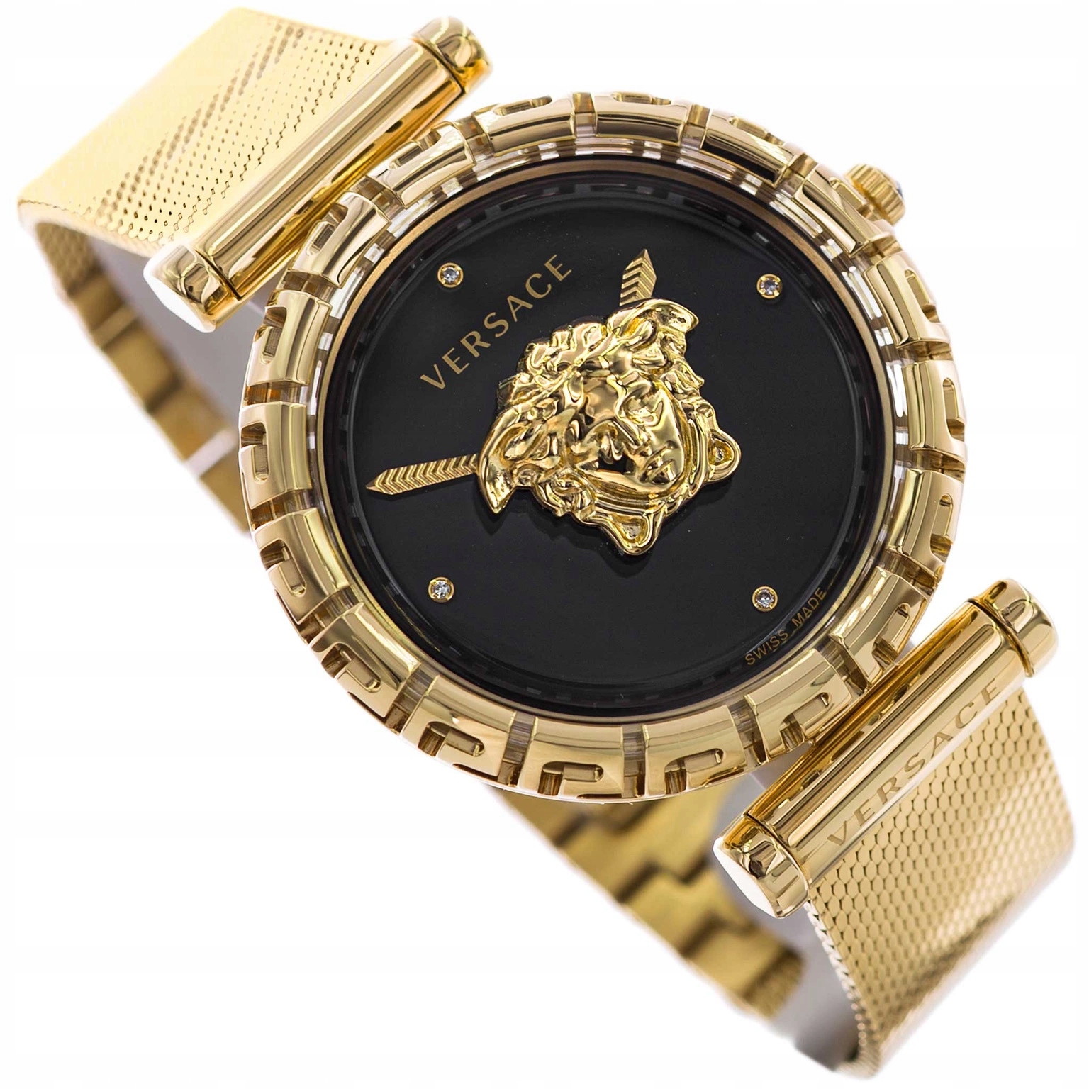 Dámské Hodinky Versace VEDV01319 Palazzo Gold, Originální Zlaté