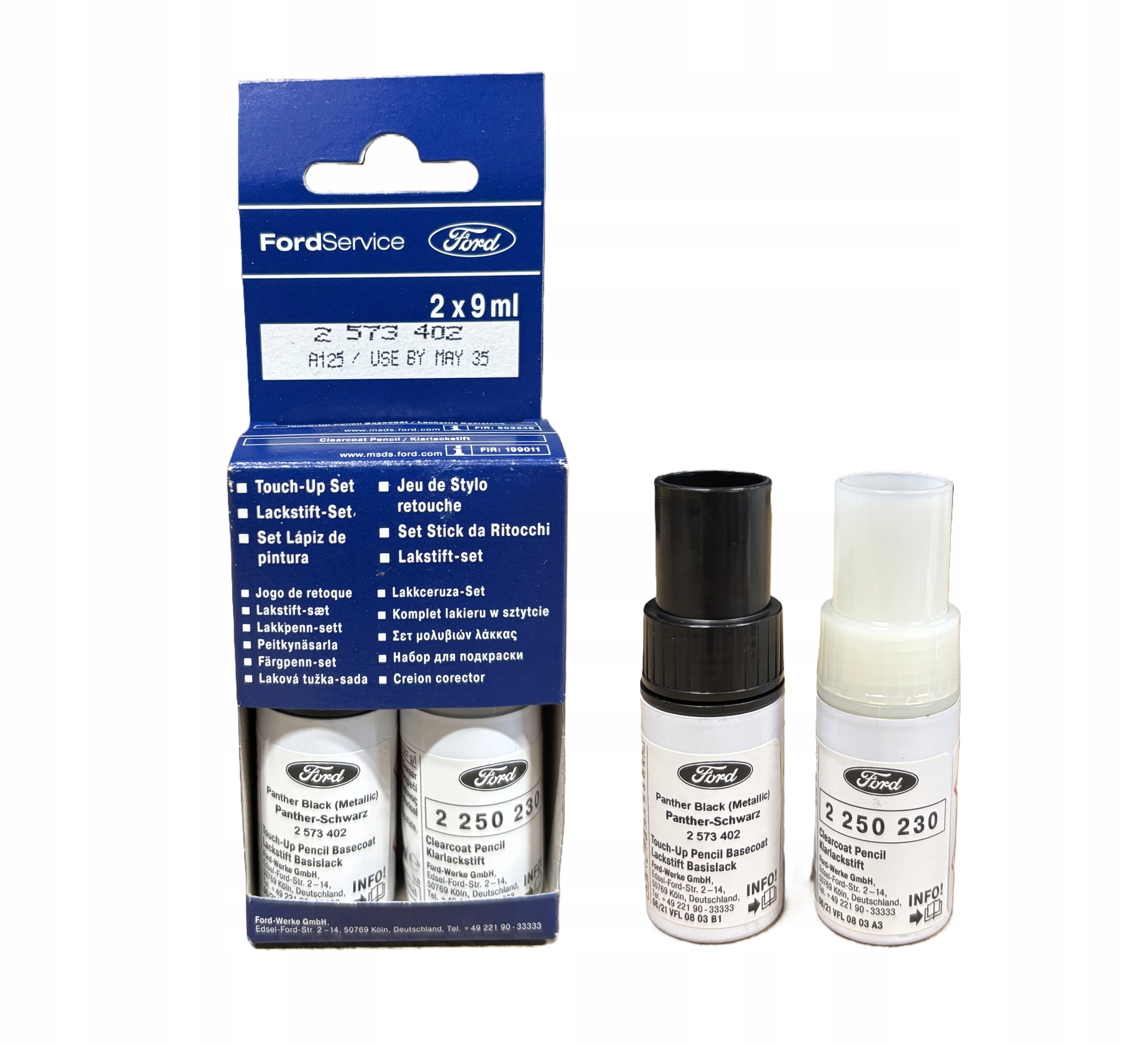 Lakier Zaprawka Oe 2573402 Ford Panther Black Metalik