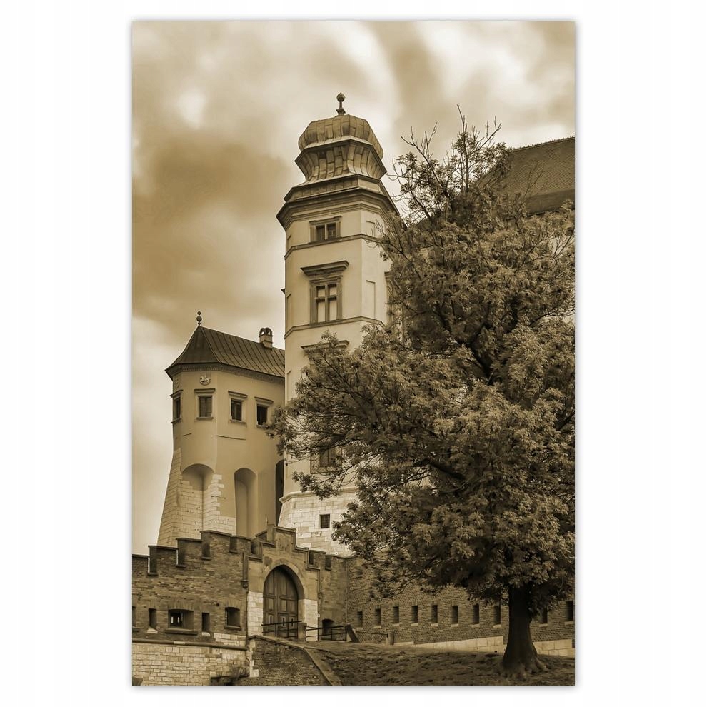 

Plakat 62x93 Kraków Wawel Zabytki