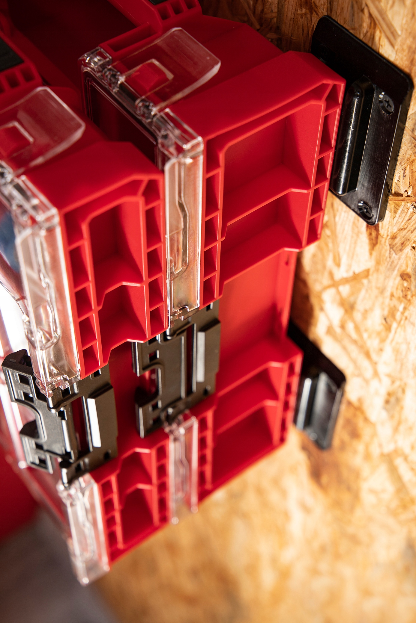 QBRICK ONE Box Organizer Adapter Set Wall Mounts 4pcs. Kind other box type