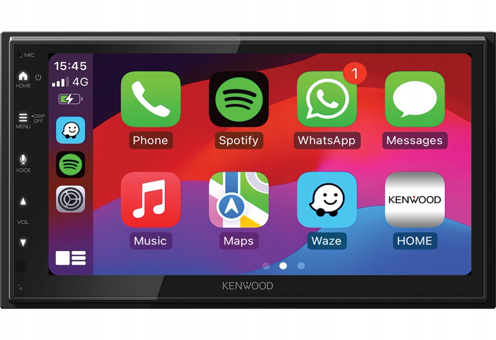 Autorádio 2DIN Dab Android Auto Apple CarPlay Kenwood DMX6523DABS