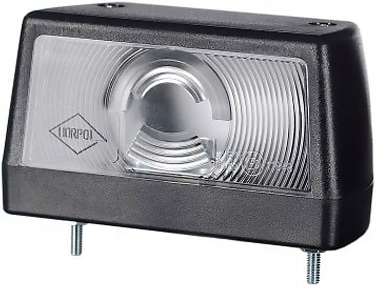 

Lampa Tablicy Rejestracyjnej Żarówkowa Czarna