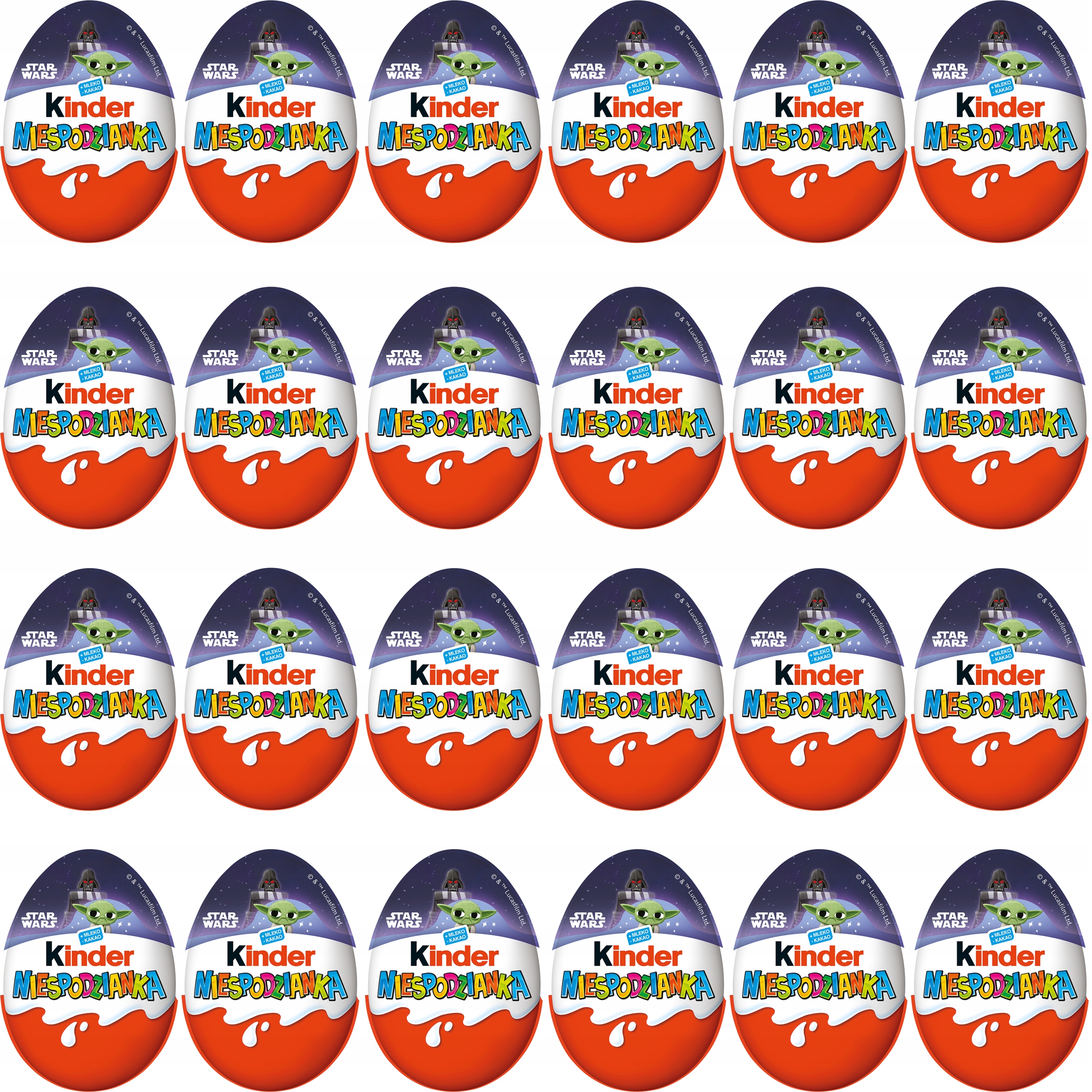 Kinder Star Wars Vajíčko S Překvapením 20g 24ks