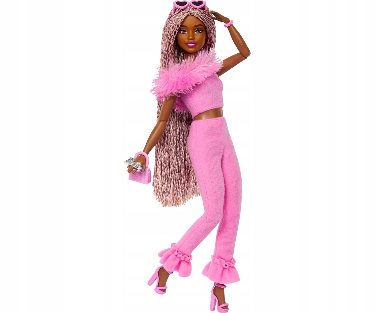 Mattel HYV28 Barbie Deluxe Style Różowa Lalka Modowa w Stylu Barbiecore