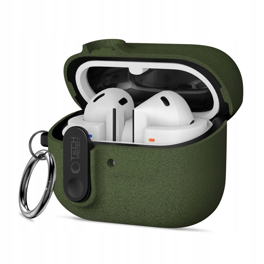 Etui do Samsung Buds 3 3 Fe 3 Pro Tech-Protect Slim Hook zielone