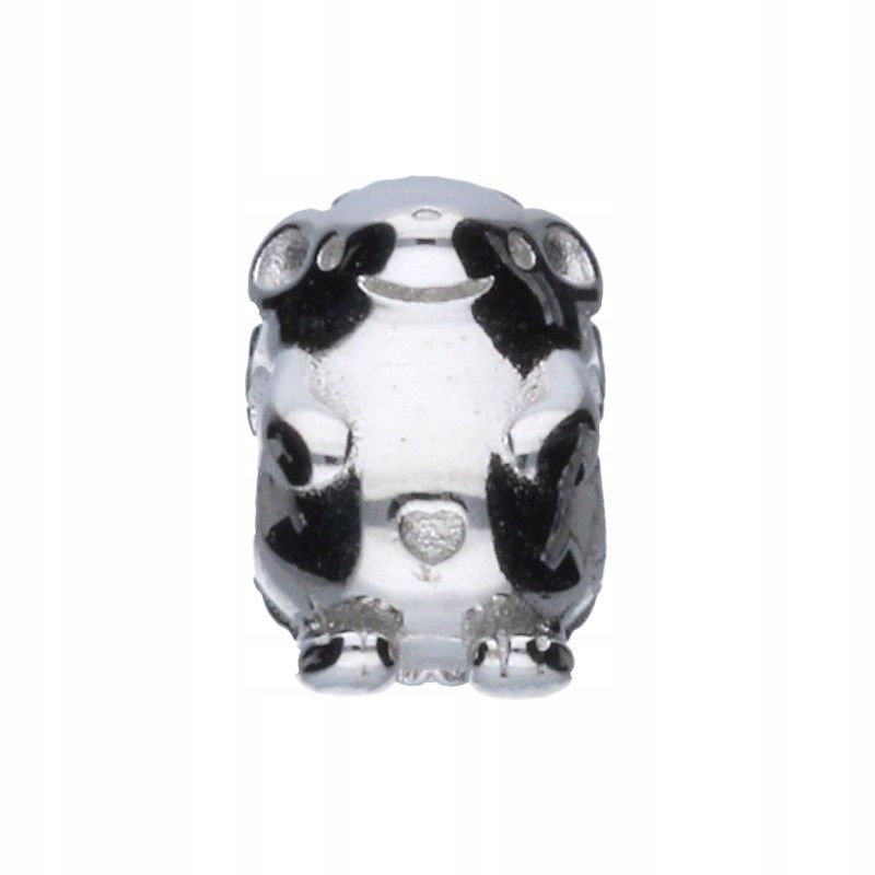 Stříbrný přívěsek Bead 925 Rhodiovaný motiv zvířat Ježek na náramky