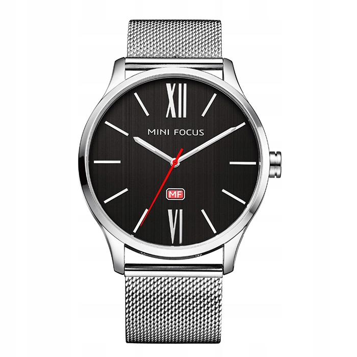 Pánské hodinky Mini Focus analogový mesh náramek