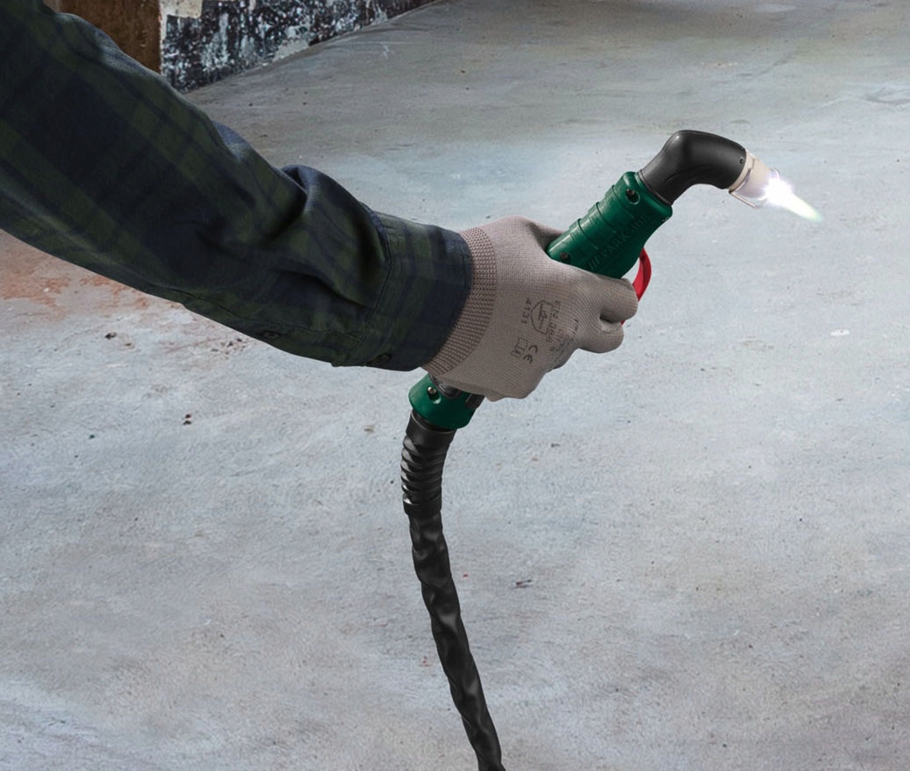 MOCNA Przecinarka plazmowa Parkside PPS 40 B3 STAL 9mm Prąd spawania 40 A