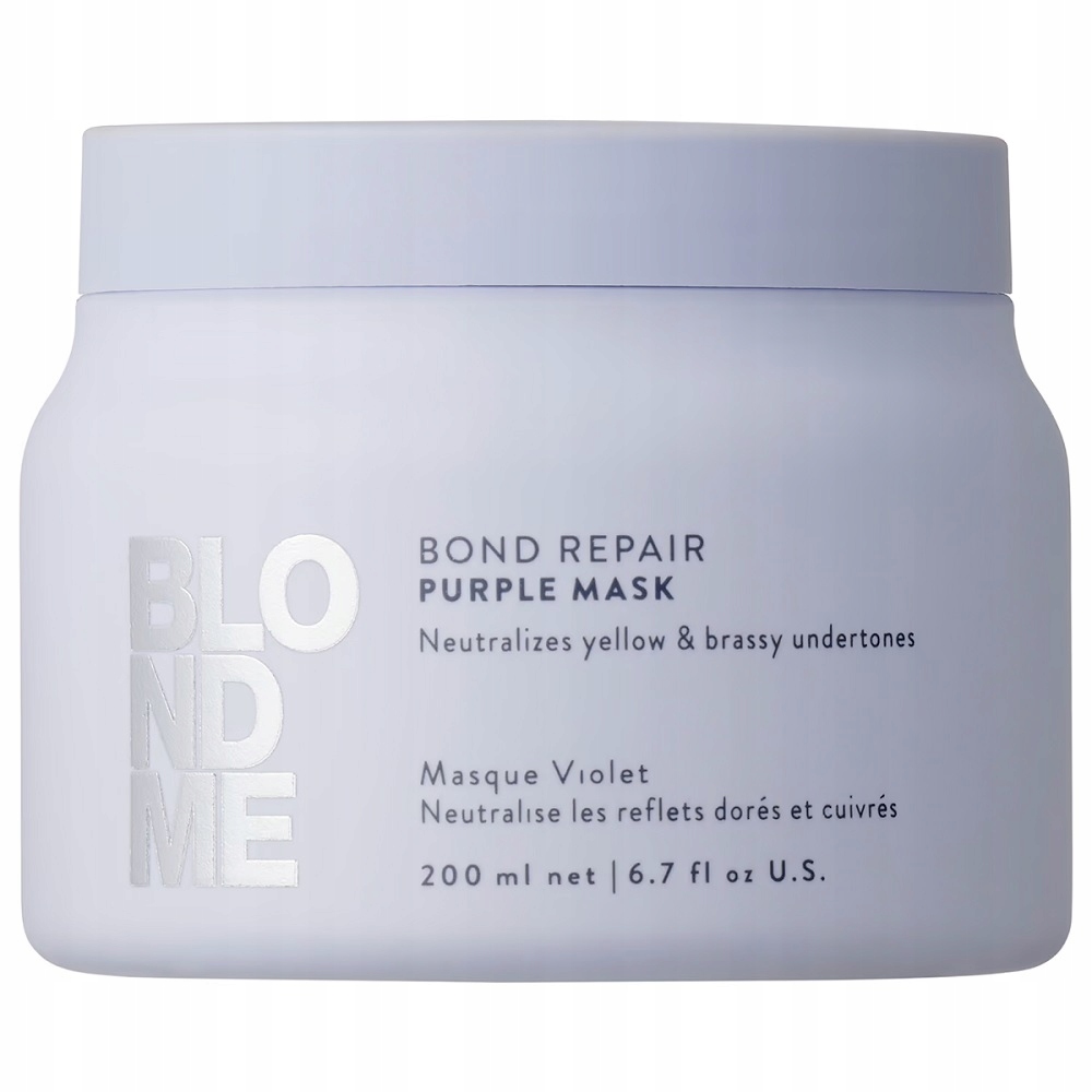 Schwarzkopf Blondme Neutralizující Maska Pro Šedivé A Blond Vlasy 200 Ml
