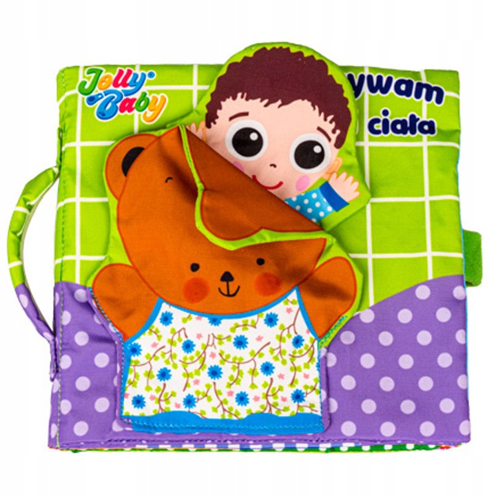

Jolly Baby Odkrywam Części Ciała Książeczka Edu