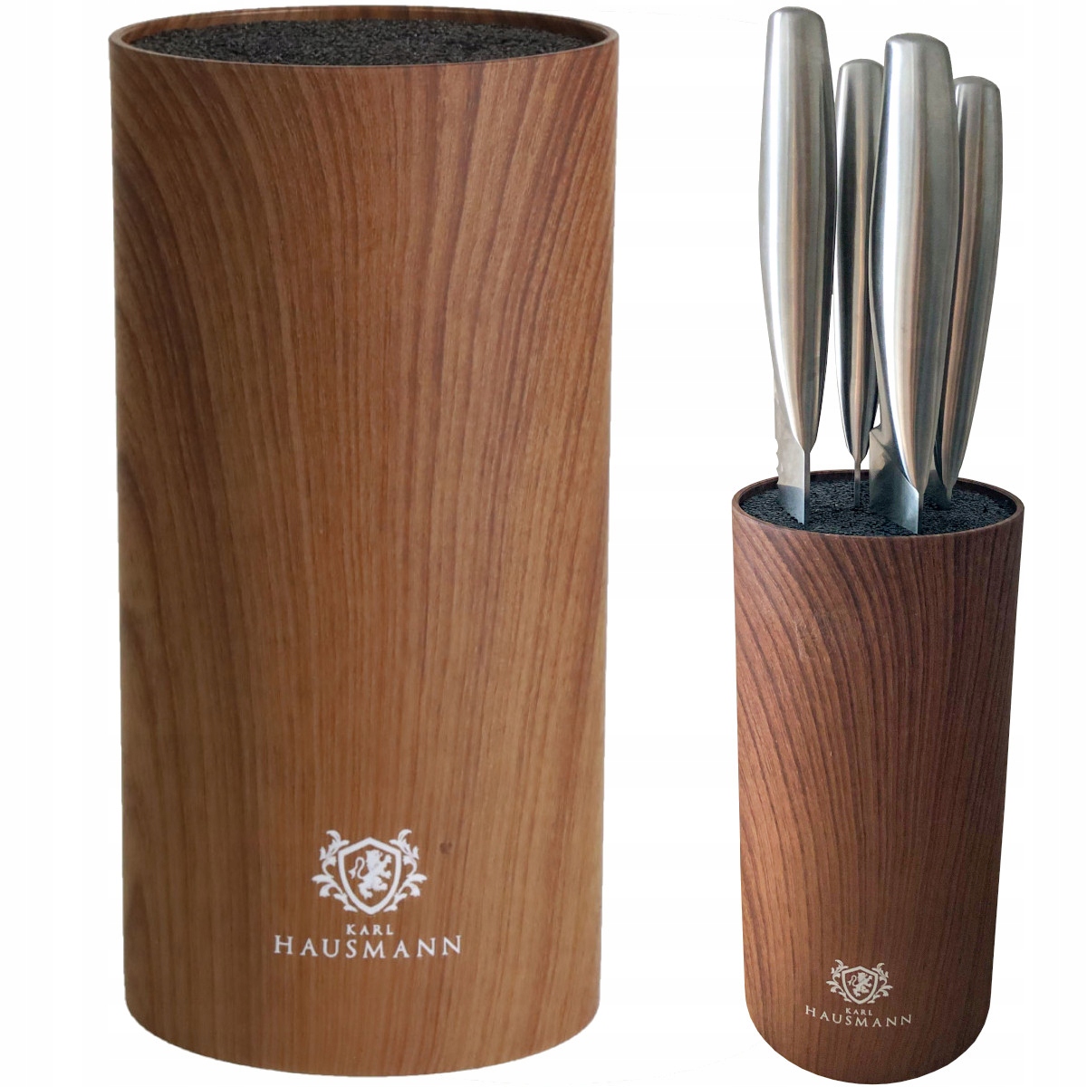 BLOK KUCHENNY DO NOŻY STOJAK NA NOŻE Z WKŁADEM