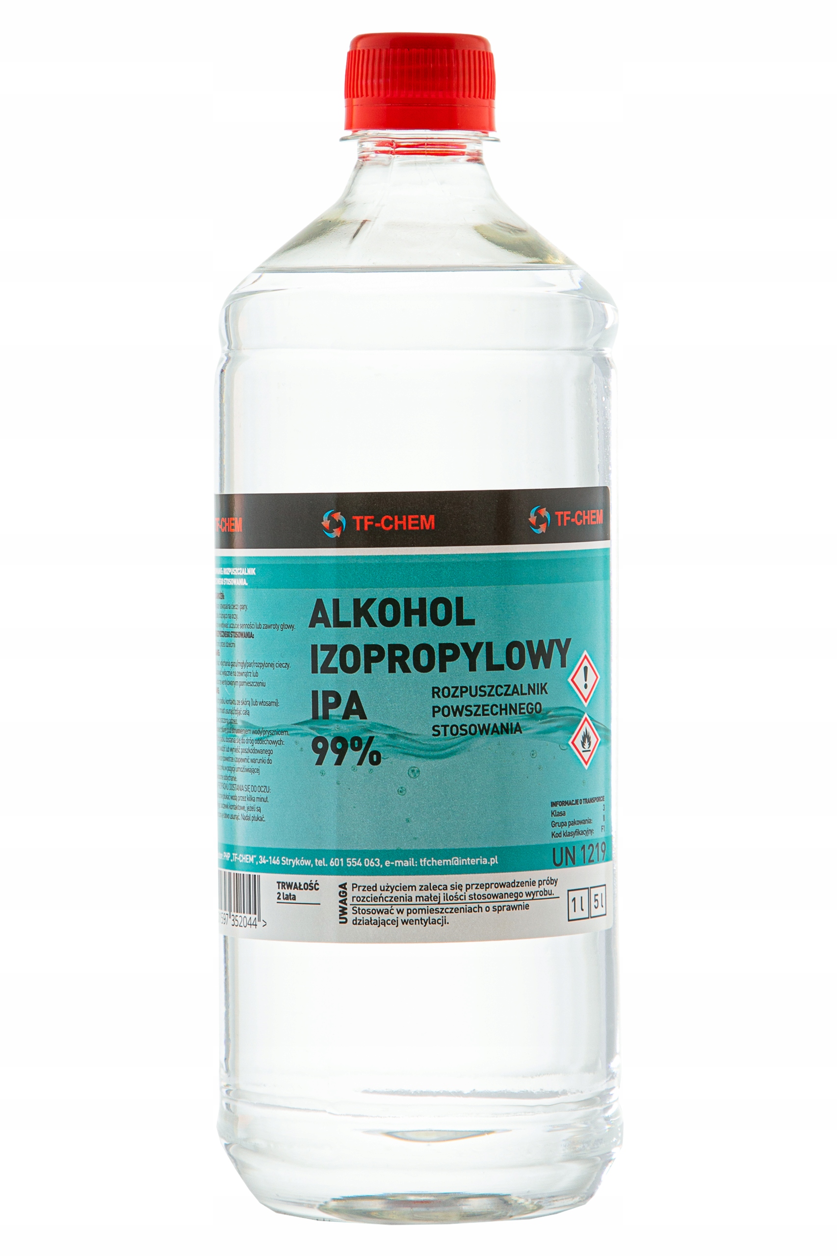 

Alkohol Izopropylowy Czysty Izopropanol IPA99,% 1L