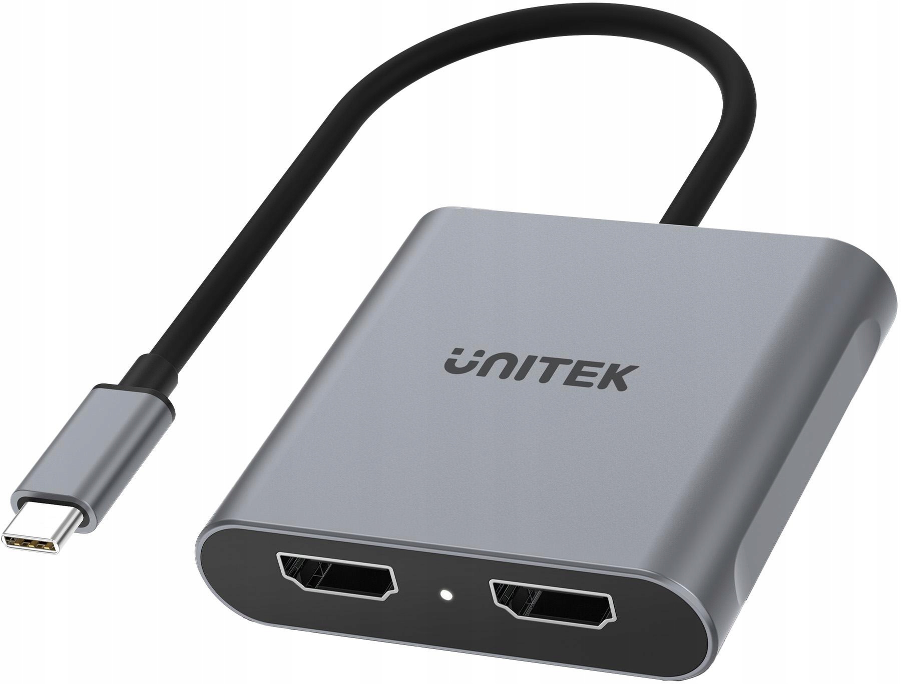 Adaptér Unitek Usb-c na 2x Hdmi