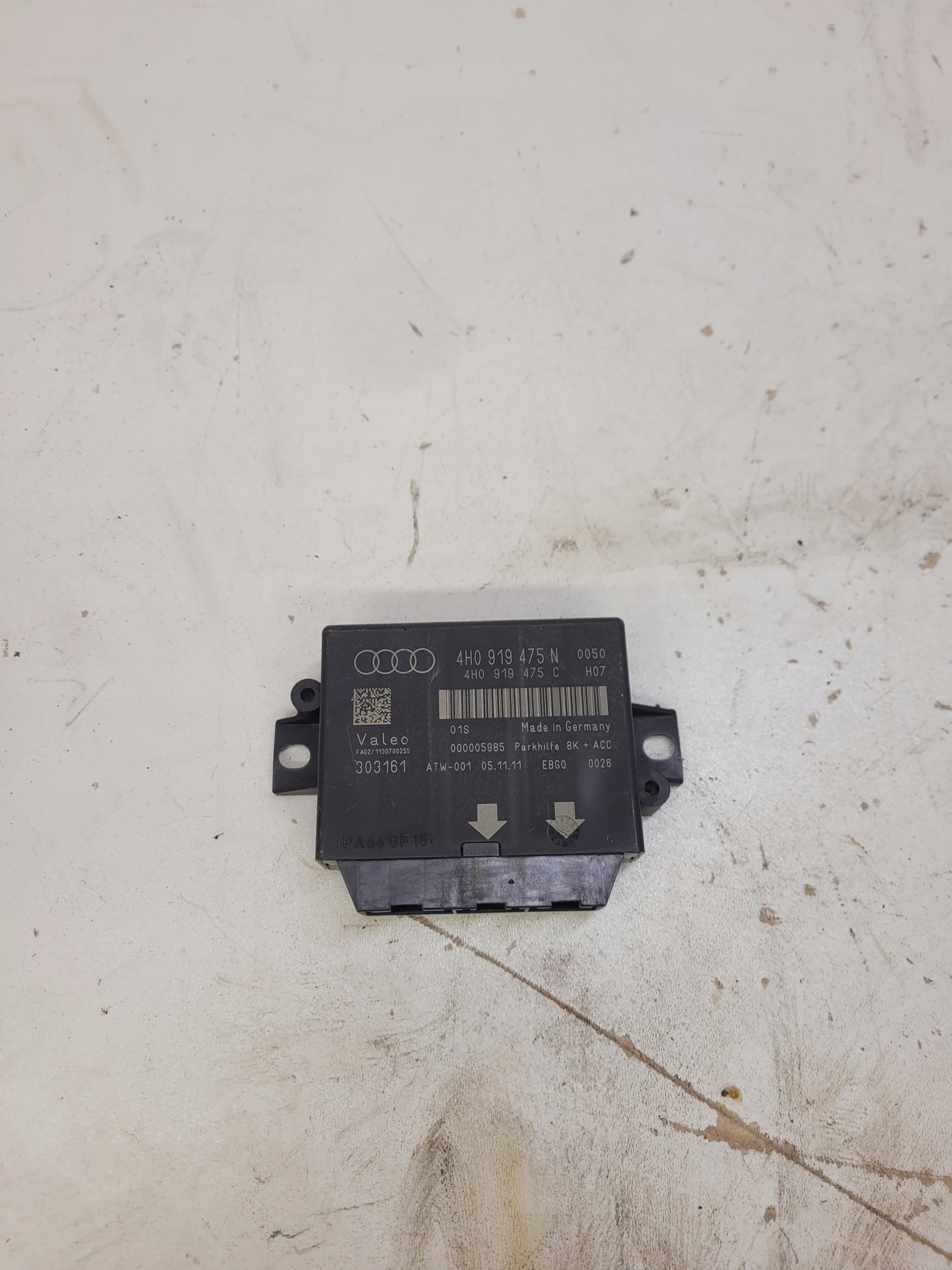 control unit PDC PARKTRONIK AUDI A6 C7 A7 4H0919475N